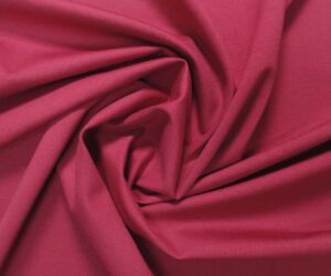 Ponte Knit – Crimson Red