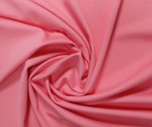 Ponte Knit – Coral Pink